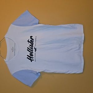 Hollister Tshirt, Blue, girls size Medium.